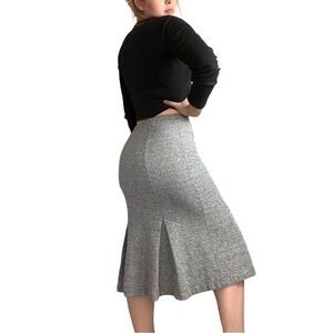 A. Byer California Trumpet Skirt Grey Large Made in USA Fairy Fluttered VINTAGE